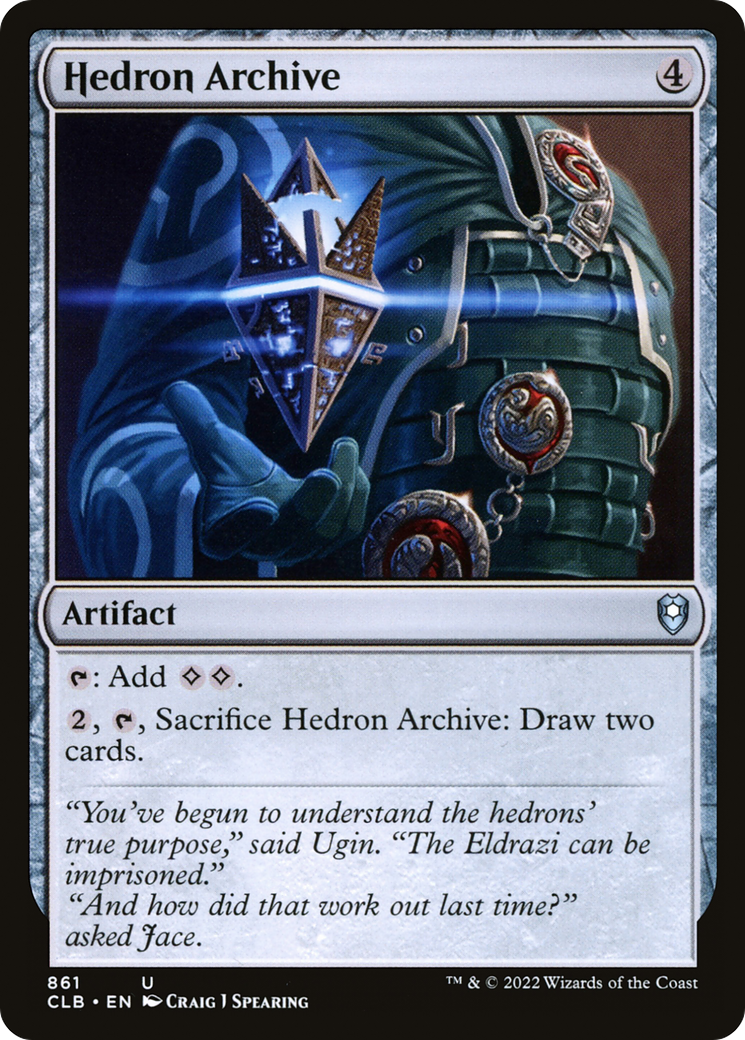 Hedron Archive (CLB-861) [Commander Legends: Battle for Baldur's Gate]