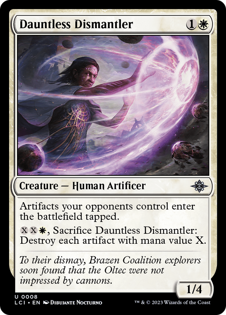 Dauntless Dismantler (LCI-008) [The Lost Caverns of Ixalan] Foil