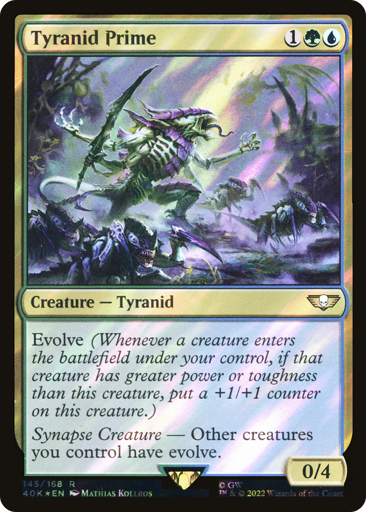 Tyranid Prime (40K-145★) [Warhammer 40,000 Commander] Foil