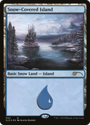 Snow-Covered Island (SLD-002) [Secret Lair Drop] Foil