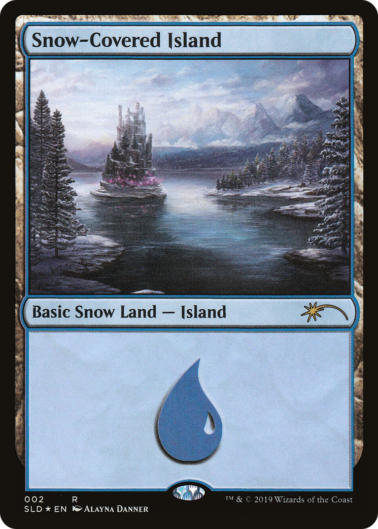 Snow-Covered Island (SLD-002) [Secret Lair Drop] Foil
