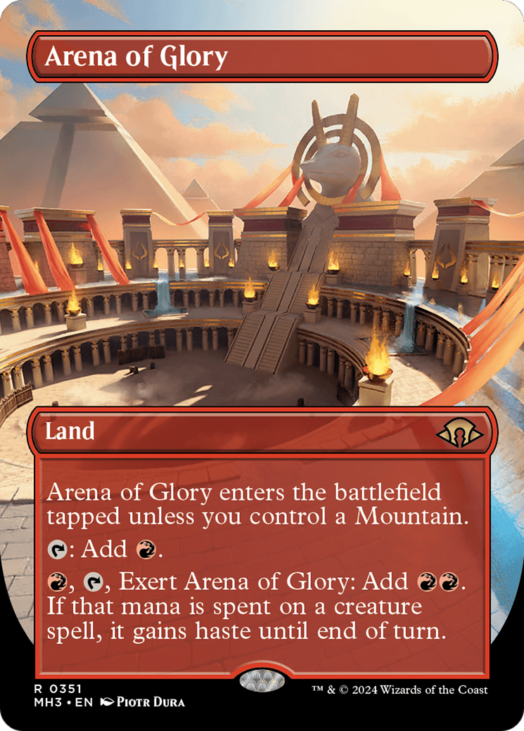 Arena of Glory (MH3-351) [Modern Horizons 3] (Borderless)