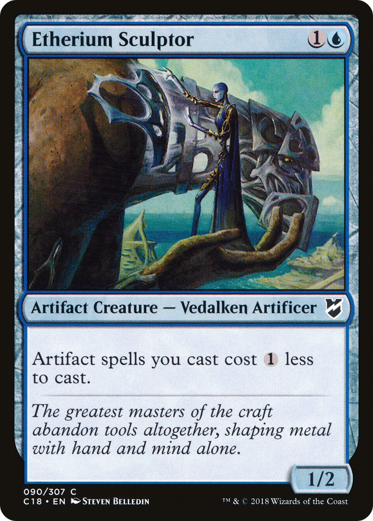 Etherium Sculptor (C18-090) [Commander 2018]