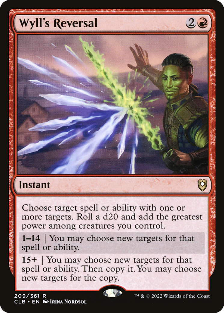 Wyll's Reversal (CLB-209) [Commander Legends: Battle for Baldur's Gate]