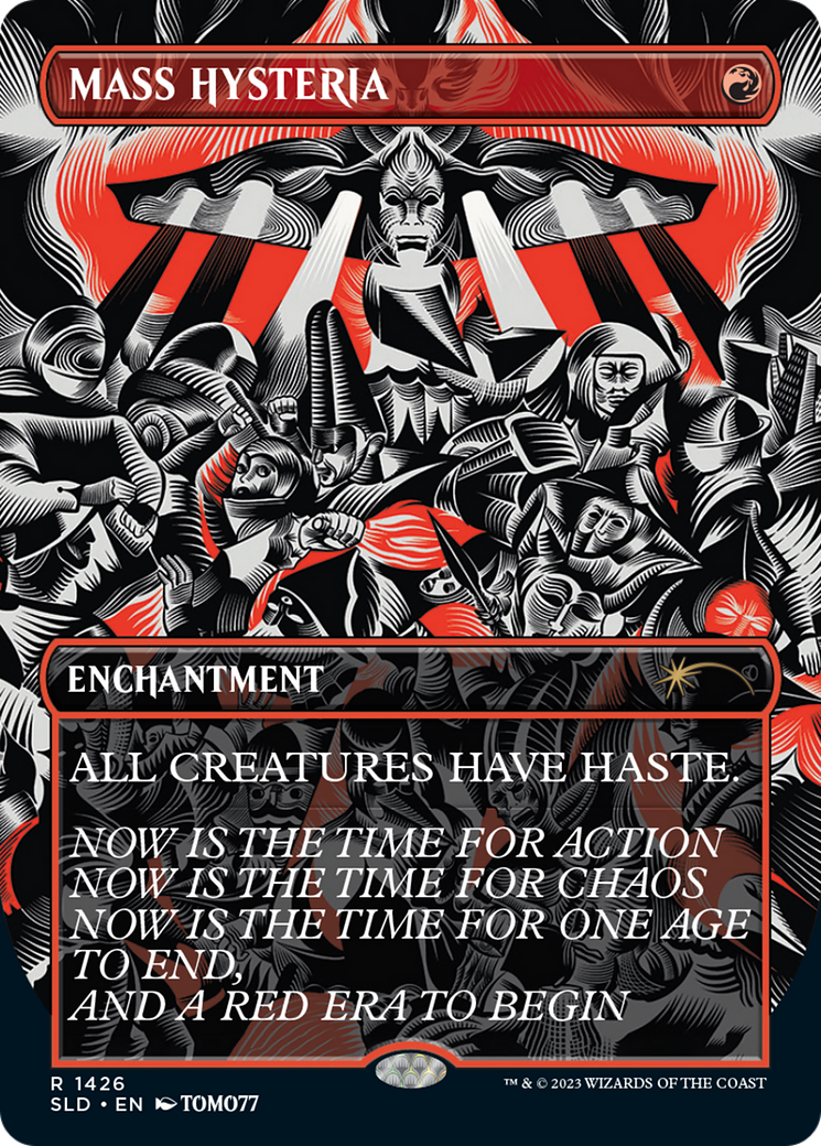 Mass Hysteria (SLD-1426) [Secret Lair Drop] (Borderless)
