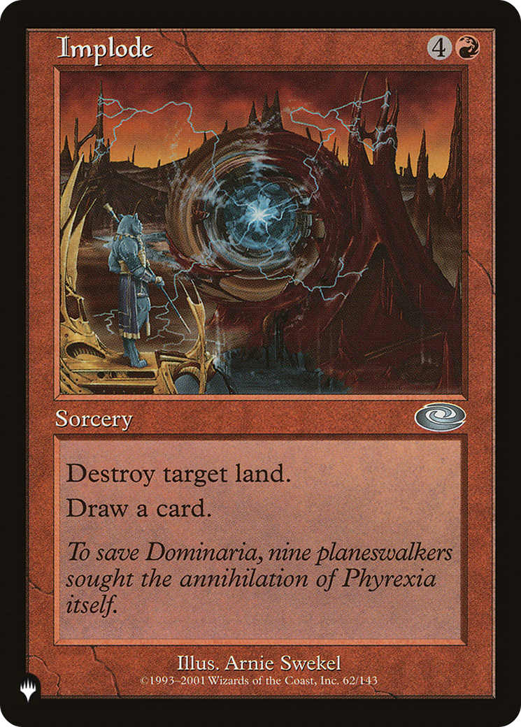 Implode (LIST-PLS-62) [The List]