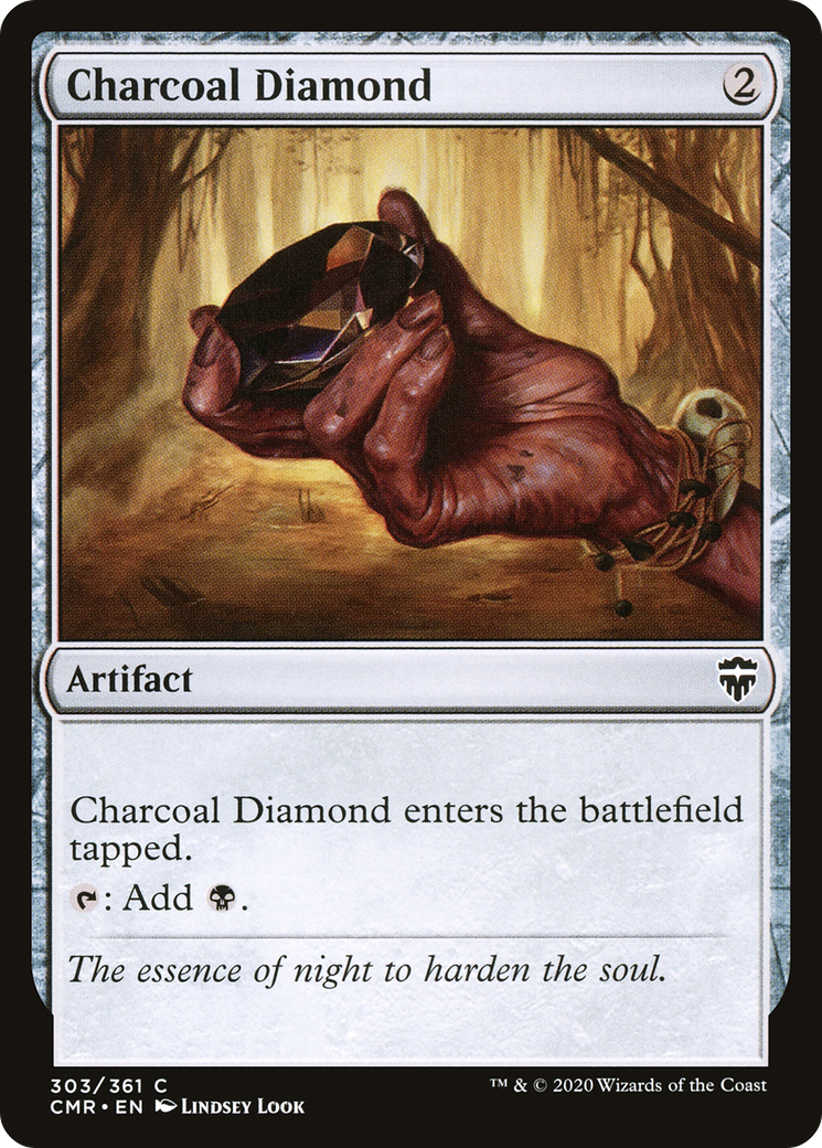 Charcoal Diamond (CMR-303) [Commander Legends] Foil