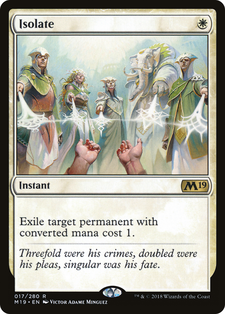 Isolate (M19-017) [Core Set 2019]