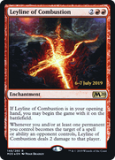 Leyline of Combustion (PRE-148S) [Core Set 2020 Promos] Foil