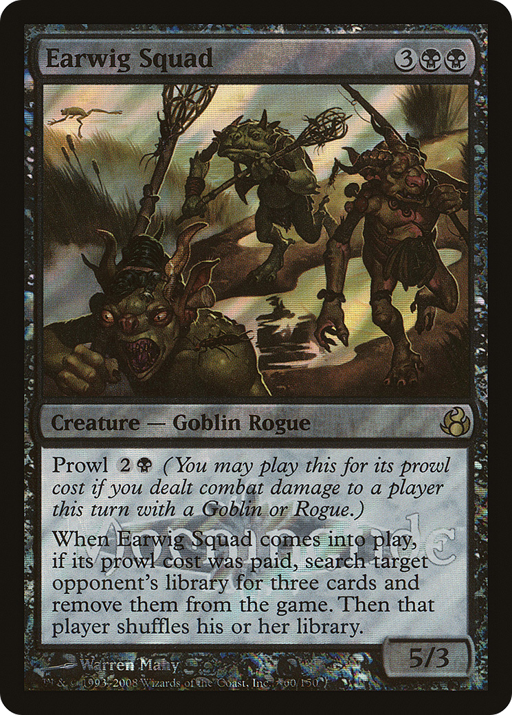 Earwig Squad (LARP-60★) [Morningtide Promos] Foil