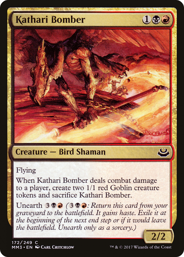 Kathari Bomber (MM3-172) [Modern Masters 2017]
