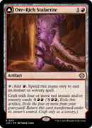 Ore-Rich Stalactite // Cosmium Catalyst (LCC-023) [The Lost Caverns of Ixalan Commander]: (Extended Art) Foil