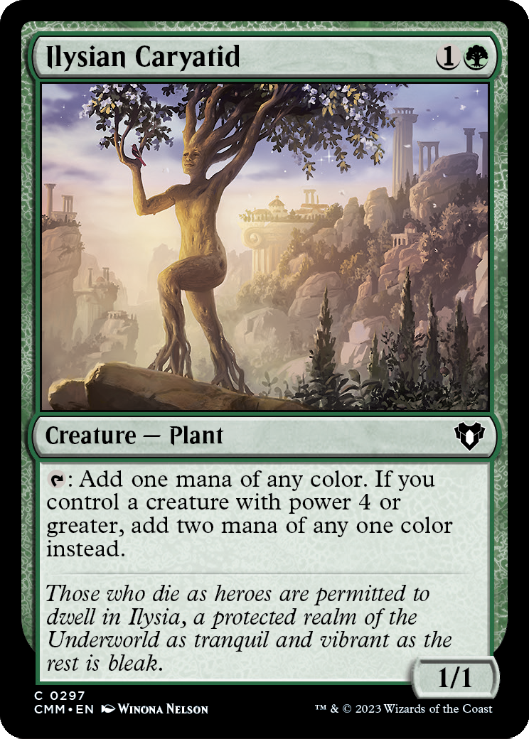 Ilysian Caryatid (CMM-297) [Commander Masters]