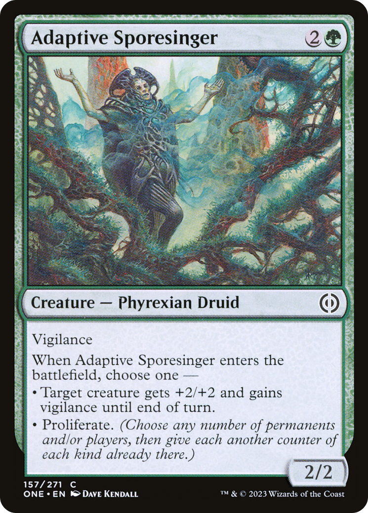 Adaptive Sporesinger (ONE-157) [Phyrexia: All Will Be One]