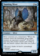 Taunting Sliver (CMM-727) [Commander Masters]