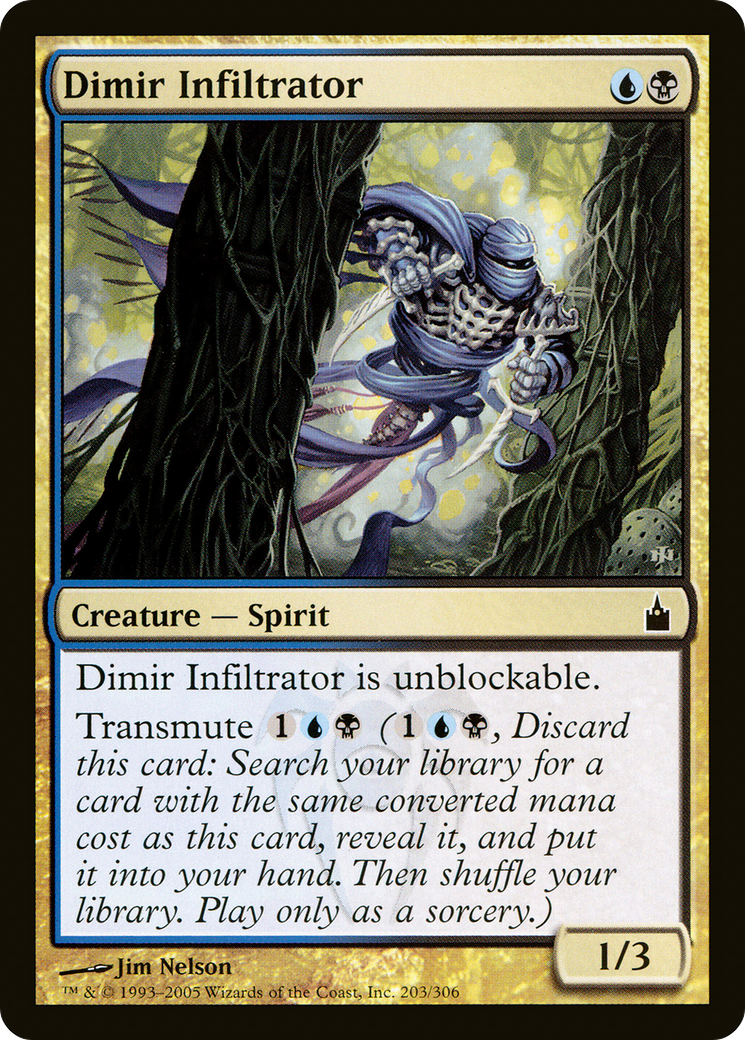 Dimir Infiltrator (RAV-203) [Ravnica: City of Guilds]