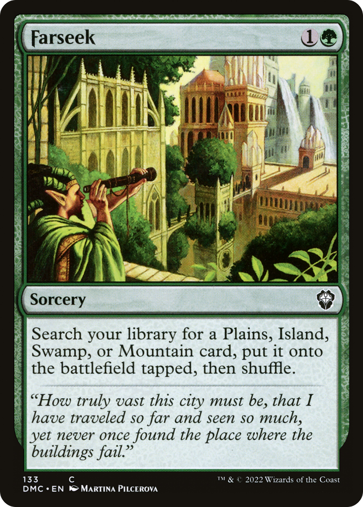 Farseek (DMC-133) [Dominaria United Commander]