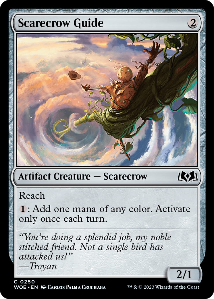 Scarecrow Guide (WOE-250) [Wilds of Eldraine] Foil