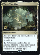 Three Tree City (PRE-260S) [Bloomburrow Promos] Foil