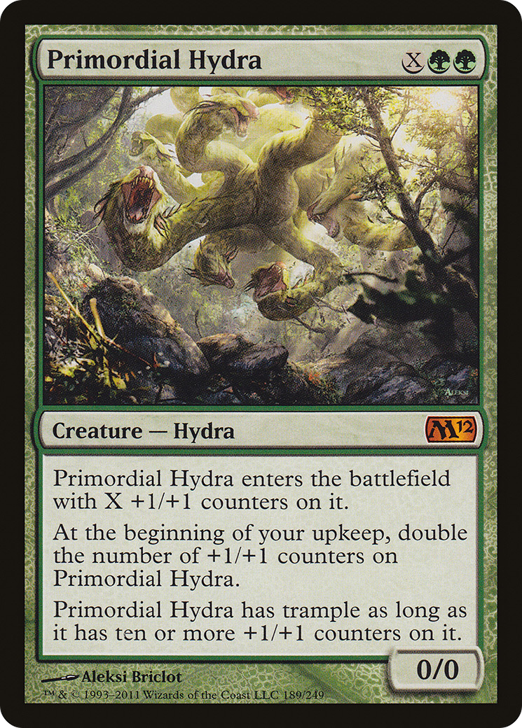 Primordial Hydra (M12-189) [Magic 2012] Foil