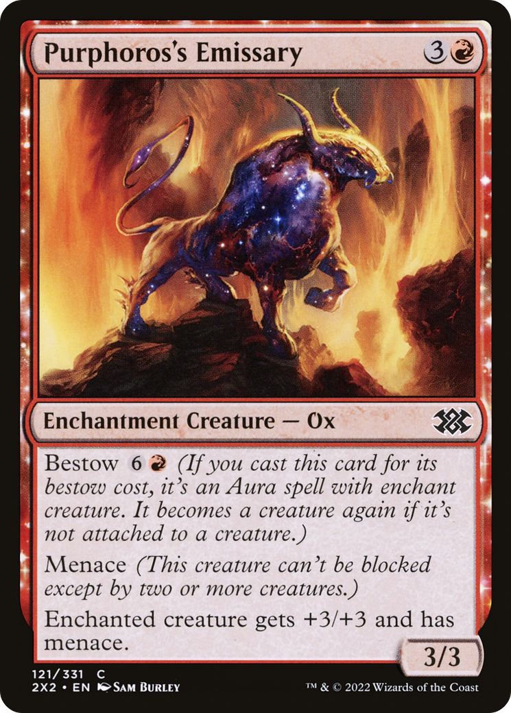 Purphoros's Emissary (2X2-121) [Double Masters 2022]