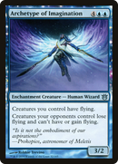 Archetype of Imagination (BNG-032) [Born of the Gods]: (enchantment) Foil