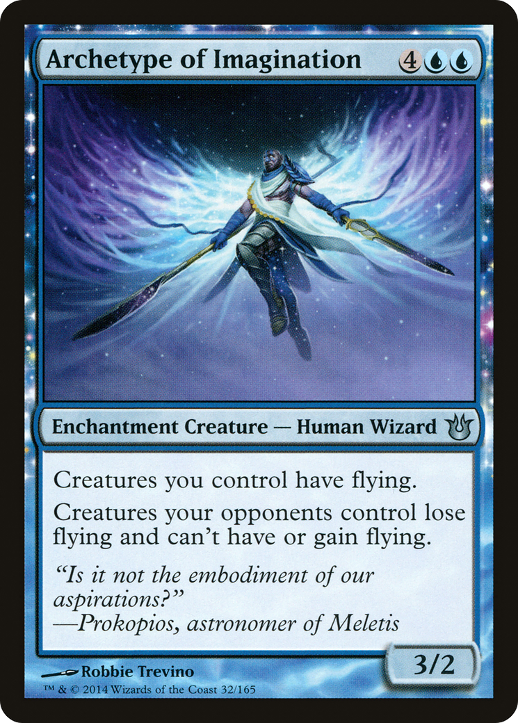 Archetype of Imagination (BNG-032) [Born of the Gods]: (enchantment)
