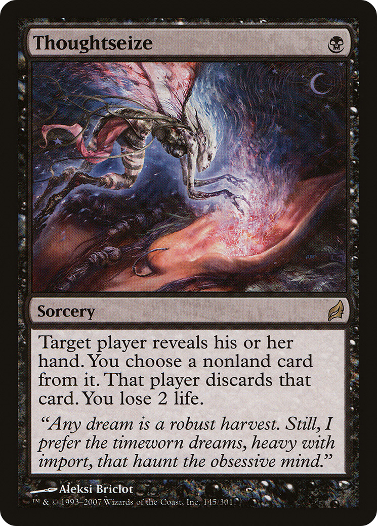 Thoughtseize (LRW-145) [Lorwyn] Foil