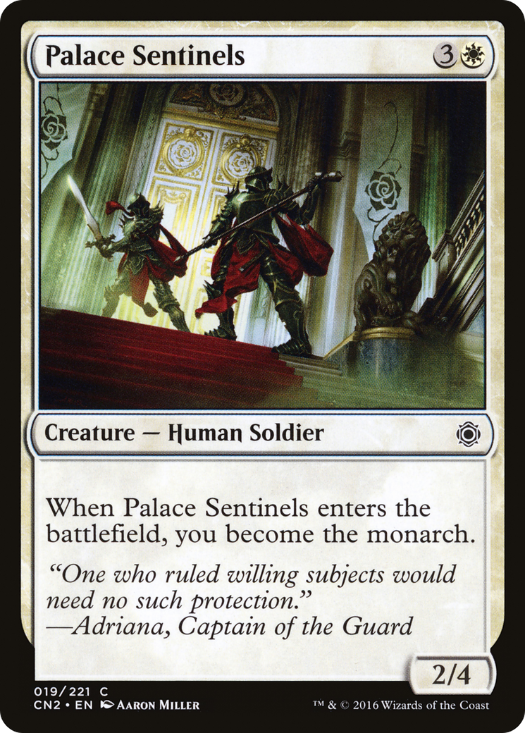 Palace Sentinels (CN2-019) [Conspiracy: Take the Crown]