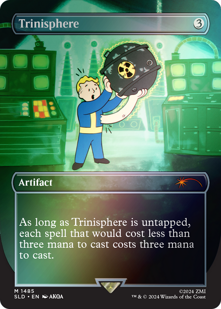 Trinisphere (SLD-1485★) [Secret Lair Drop] (Borderless) Foil