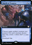 March of Progress (Extended Art) (BRC-055) [The Brothers' War Commander]