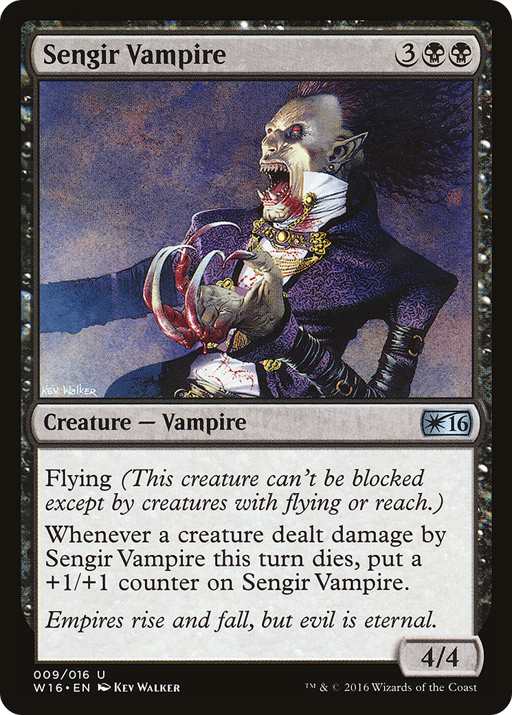Sengir Vampire (W16-009) [Welcome Deck 2016]