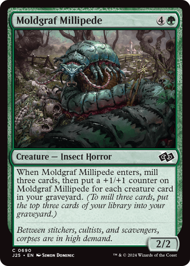 Moldgraf Millipede (J25-690) [Foundations Jumpstart]