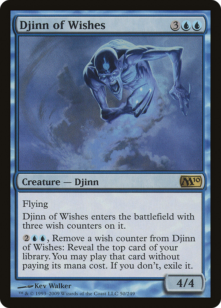 Djinn of Wishes (M10-050) [Magic 2010]