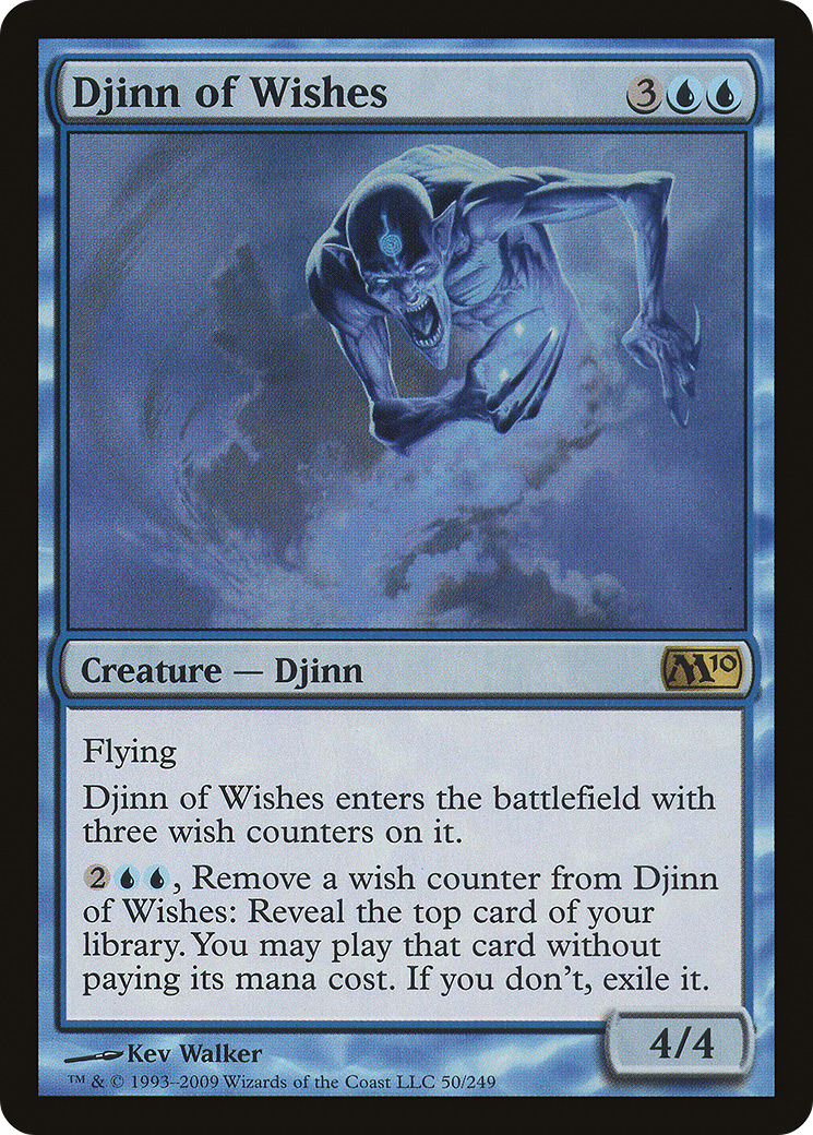 Djinn of Wishes (M10-050) [Magic 2010]