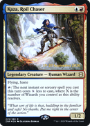 Kaza, Roil Chaser (PRE-225S) [Zendikar Rising Promos] Foil
