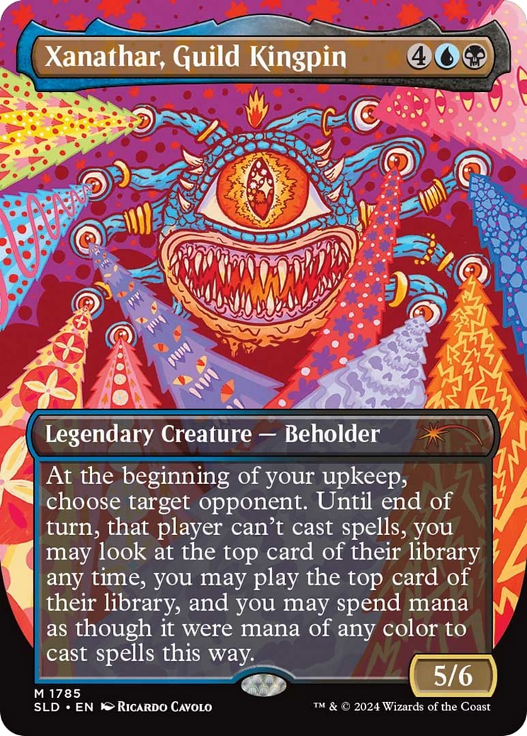 Xanathar, Guild Kingpin (SLD-1785) [Secret Lair Drop] (Borderless)