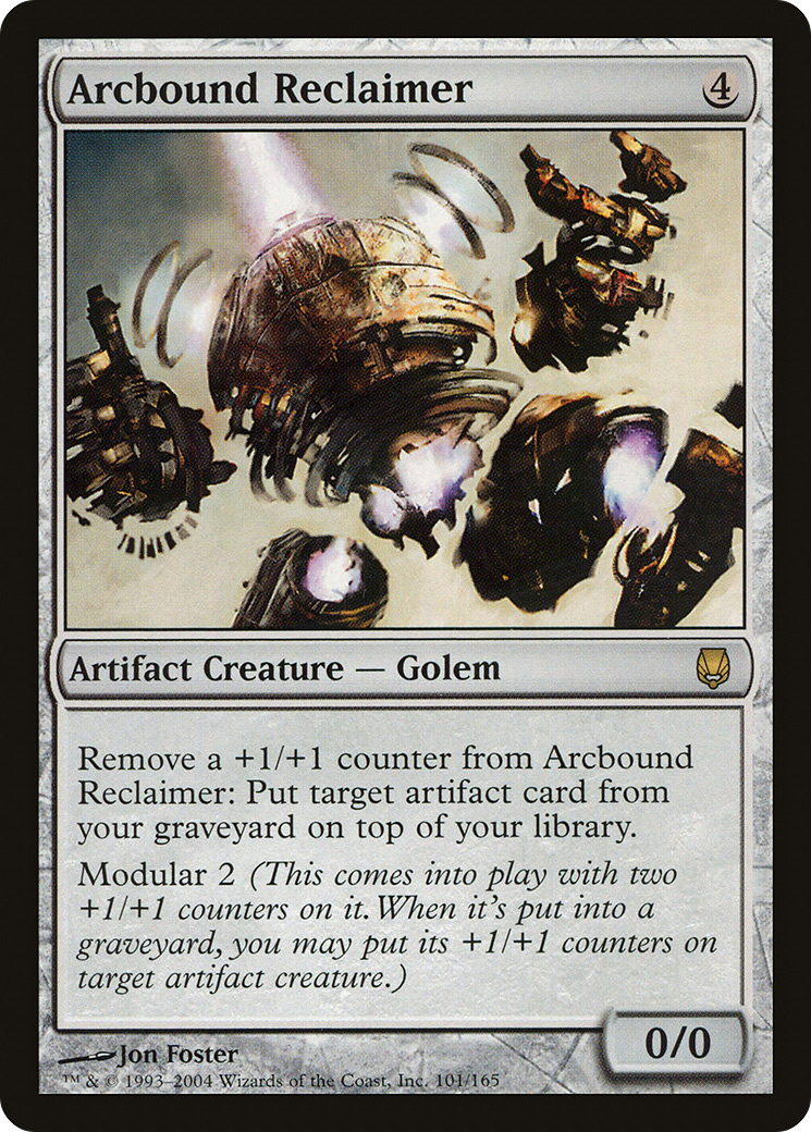 Arcbound Reclaimer (DST-101) [Darksteel] Foil