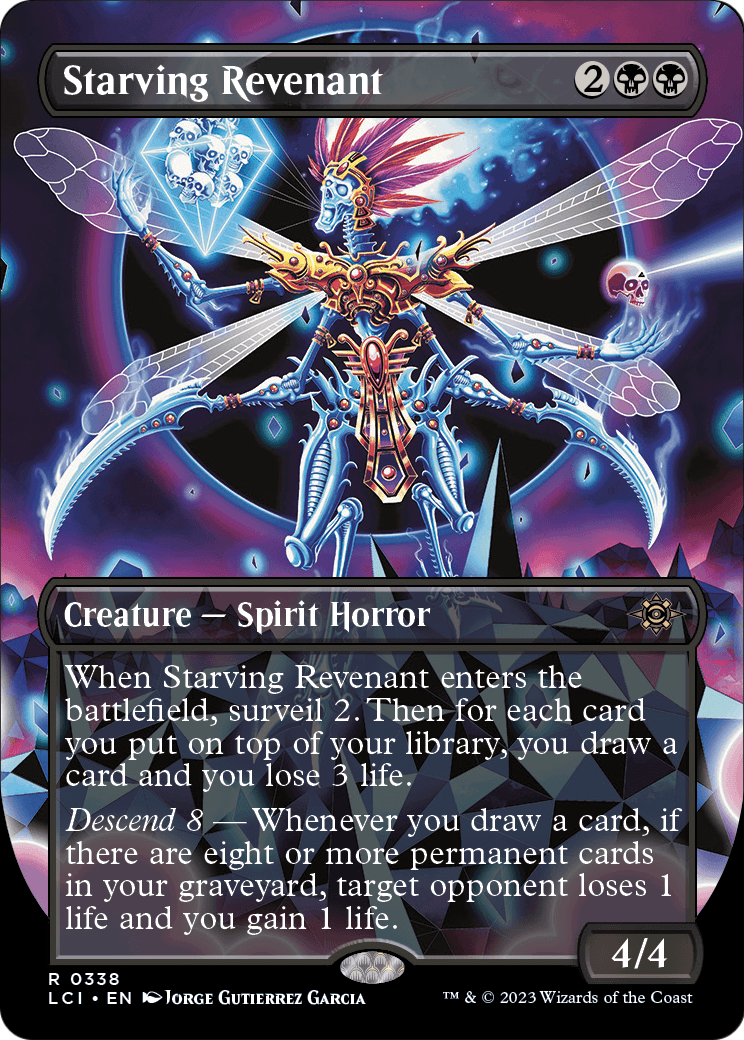 Starving Revenant (Borderless) (LCI-338) [The Lost Caverns of Ixalan]