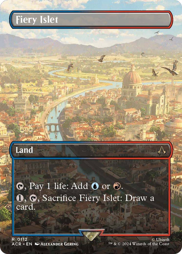 Fiery Islet (ACR-112) [Assassin's Creed] (Borderless)