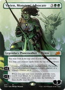 Vivien, Monsters' Advocate (IKO-277) [Ikoria: Lair of Behemoths] (Borderless) Foil