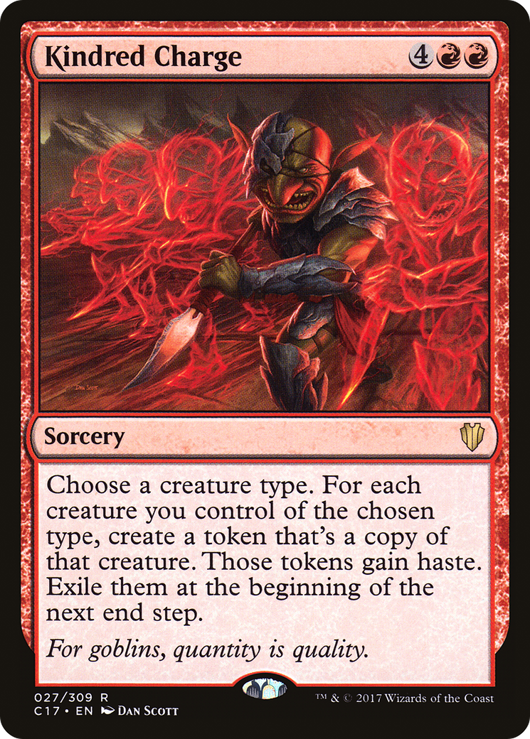 Kindred Charge (C17-027) [Commander 2017]