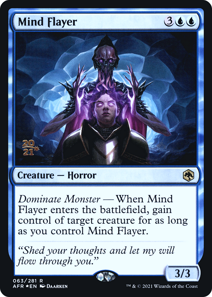 Mind Flayer (PRE-63S) [Adventures in the Forgotten Realms Promos] Foil