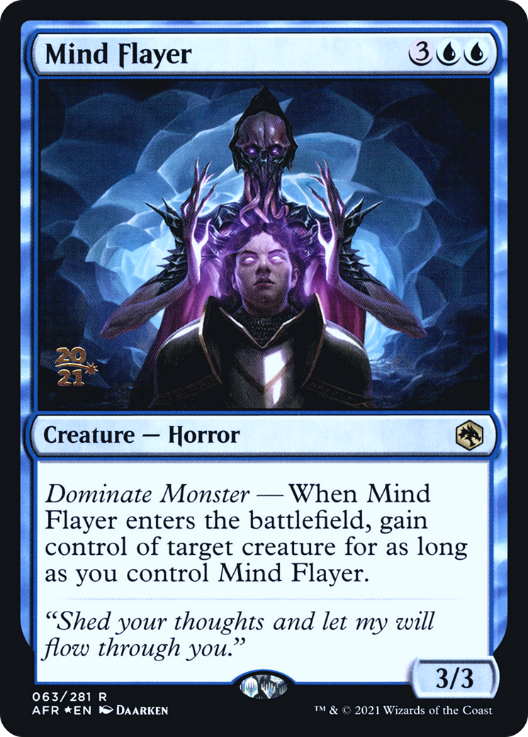 Mind Flayer (PRE-63S) [Adventures in the Forgotten Realms Promos] Foil