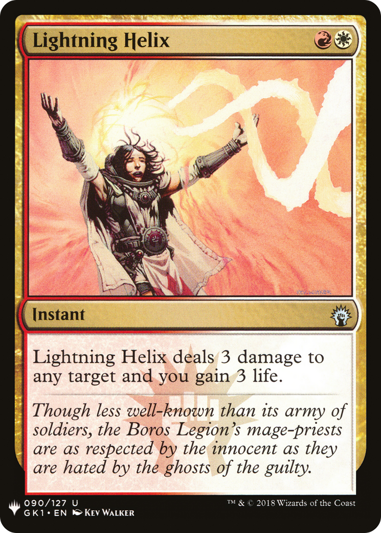 Lightning Helix (LIST-GK1-90) [The List]