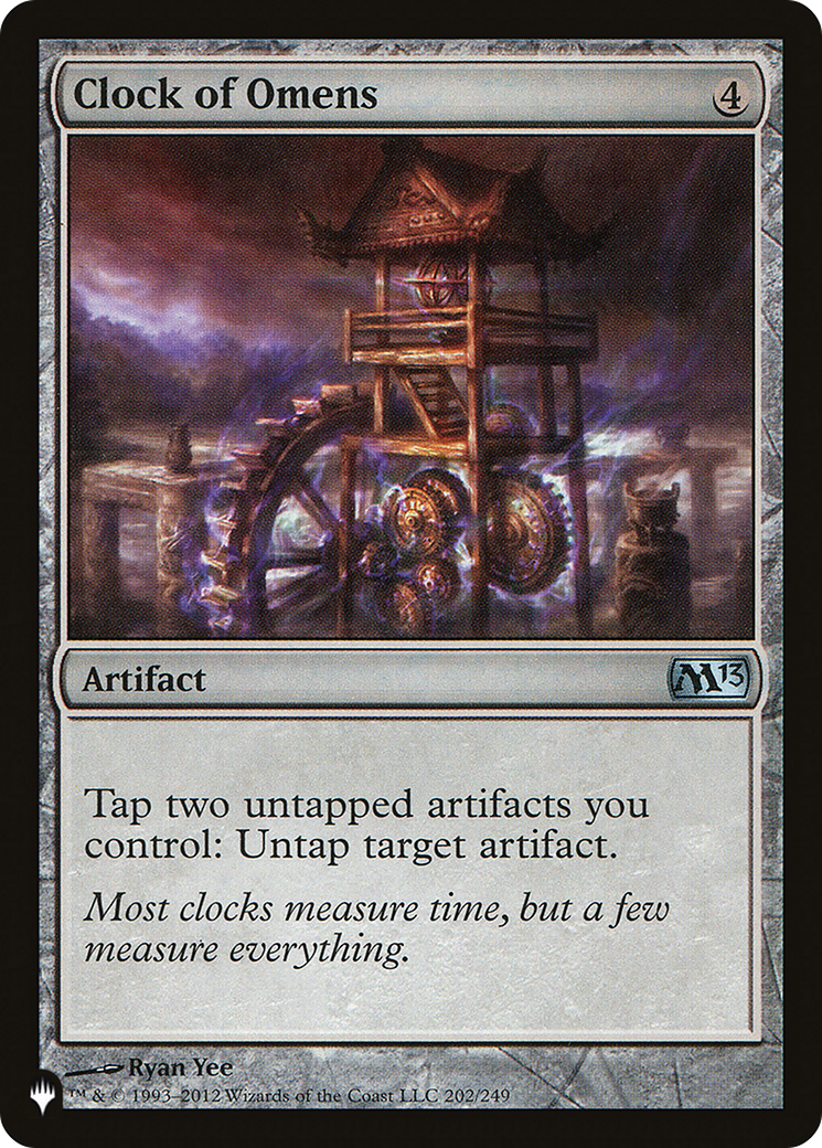 Clock of Omens (LIST-M13-202) [The List] Foil