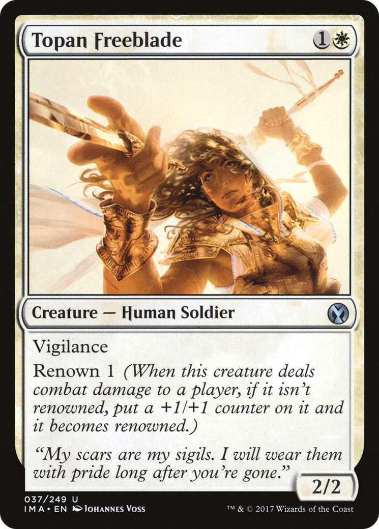 Topan Freeblade (IMA-037) [Iconic Masters]