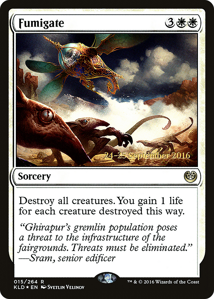 Fumigate (PRE-15S) [Kaladesh Promos] Foil