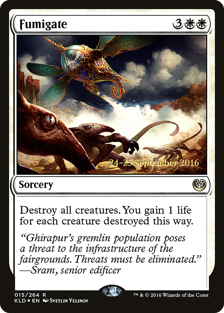 Fumigate (PRE-15S) [Kaladesh Promos] Foil
