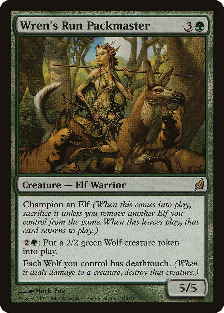 Wren's Run Packmaster (LRW-244) [Lorwyn]